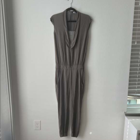 Brunello Cucinelli Pants - NOT FOR SALE/Brunello Cucinelli Taupe Jumpsuit